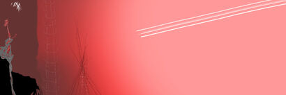 Trails on a hot day - a Digital Graphics and Cartoon Artowrk by Valter Nebuloni